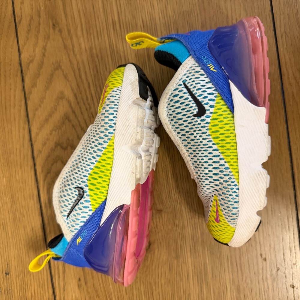 Nike Air Max 270 RT Toddler Shoes Multi-Color FD0677-100 Size 8C